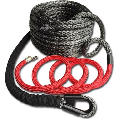 Electric winch rope off-road vehicle modified nylon rope super polymer fiber rope high strength winch rope tow rope