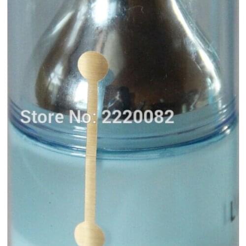In stock gold cosmetics seal adhesive stickers 4x0.6cm/essential oil bottle cap seal stickers/wire drawing 340 pcs a lot