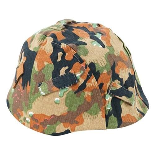 GHC-002 WWII German Elite Leibermuster camo helmet cover M35 M40 M42