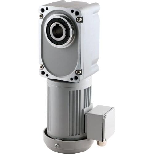 Lunyee 220V 50hz AC Nissei 2200w Hypoid motor with gearbox 20ratio 240Nm