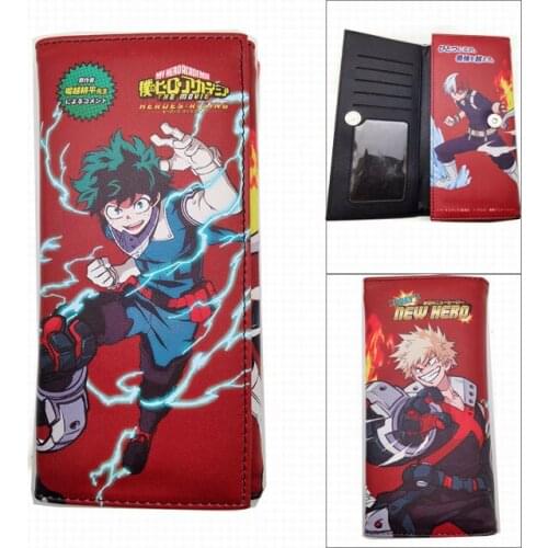 LISM Hero Academia A252154 Fashion Anime Wallet Bags Wallets Coins Casual Purses Card Unisex Gifts Birthday
