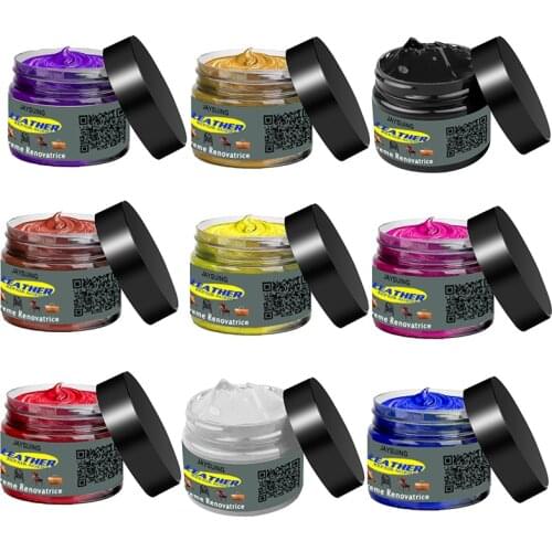 Leather Repair Kit Auto Complementary Color Paste Car Seat Sofa Holes Scratch Cracks Care Coating Leather Cleaner Refurbisher