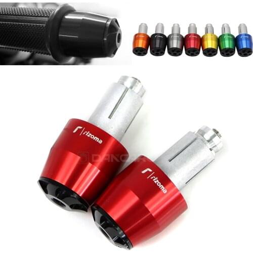 Motorcycle Handlebars Grips Ends Bar Ends Handlebars Caps 22mm CNC Aluminum Universal For Kawasaki Z750 Z800 Z1000 Yamaha Honda