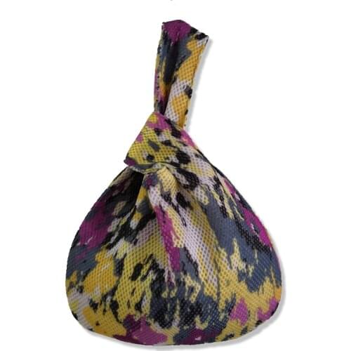 Original Handmade Small Wristlets Bag Camouflage Women Casual Hands Bags Shopper Handbag Japan Style Teen Girls Wrist Bag Mujer