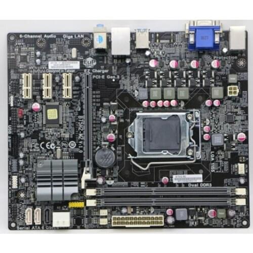 Pre-shipment test For Elite B75H2-M2 V:1.0 LGA1155 M-ATX B75 motherboard