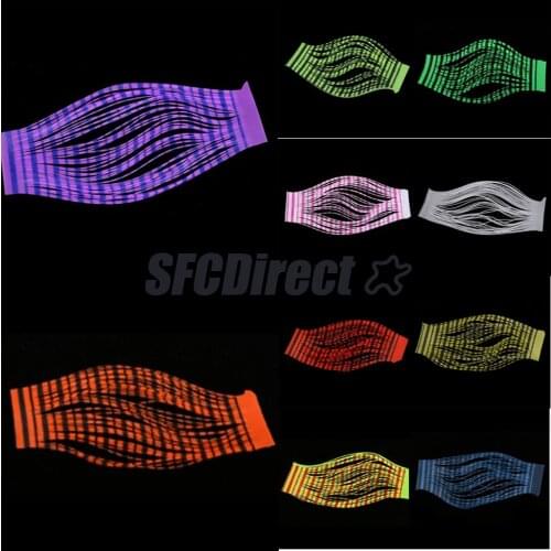 100% Silicone Flutter Legs Silicone Skirts Fly Tying Materials Beards for Flies Jigs Lures Tying Making DIY