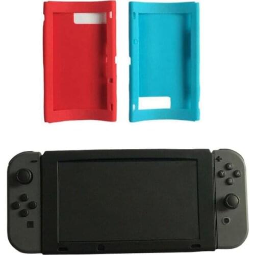 Silicone Rubber Soft Host Display Screen Protective Skin Cover Case For Nintend Switch NS Console protector Shell Replacement