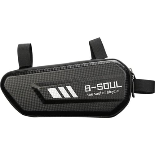 Triangle Bicycle Bag Water-proof Bike Frame Front Tube Large Capacity Bag Mountain Bike Pouch Frame Holder Cycling Bag Tackle