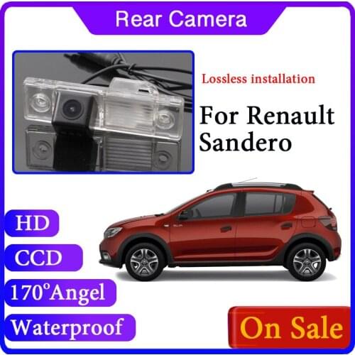Reversing Back Up Waterproof Car Camera For Renault Sandero II 2 2012~2020