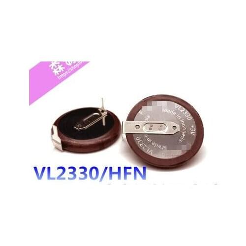 10PCS*VL2330 Button Battery VL2330/HFN VL2330-HFN VL2330 Rechargeable Battery Car 180 degree Replaceable