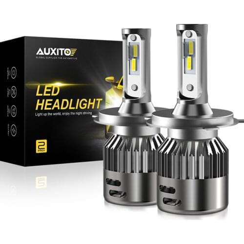 AUXITO 2PCS LED H7 Headlight bulb H4 led H11 9005 HB3 9006 HB4 16000LM Car Headlamp High Power 6000K White Car-Styling