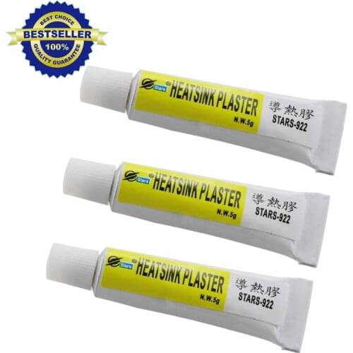 3pcsx5g Thermal Pads Conductive Heatsink Plaster Viscous Adhesive Glue For Chip VGA RAM LED IC cooler radiator cooling
