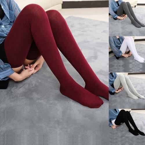 5 Colors Women Socks Stockings Winter Thigh High Over The Knee Socks Long Calcetines Sexy Warm Stockings For Girls Ladies Women