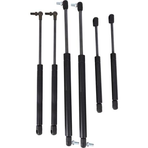 6Pcs Bonnet+Tailgate+Rear Window Lift Supports Fit for Jeep Grand Cherokee WJ/WG 1999-2004 New Shocks Struts Spring Damper