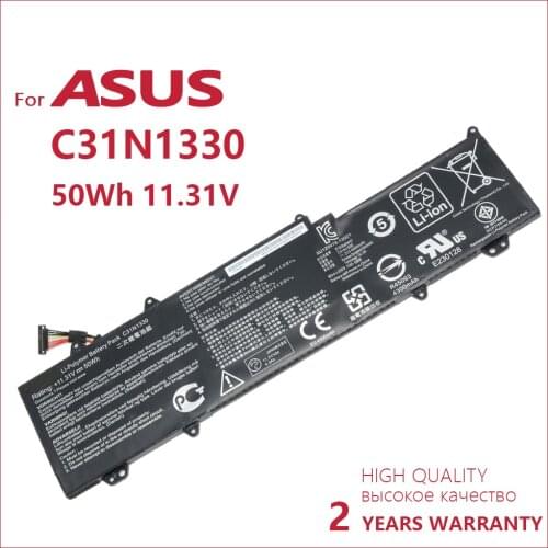 Genuine C31N1330 Laptop Battery For ASUS ZenBook UX32L UX32LA UX32LN UX32LN-R4053H 0B200-00070200 11.31V 50WH batteria