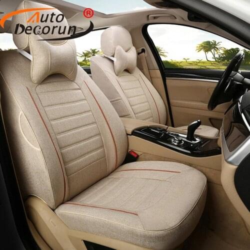 AutoDecorun Car Seat Cover for Fiat Freemont 2014 Accessories 7 Seat Covers for Cars Cushion Custom Fit Seat Support Car Styling