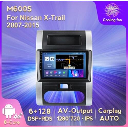 MEKEDE Android 11 6GB+128GB for Nissan X-Trail 2 T31 T32 XTrail 2 2007-2015 Car Radio Multimedia Video Player GPS RDS 2 Din Dvd