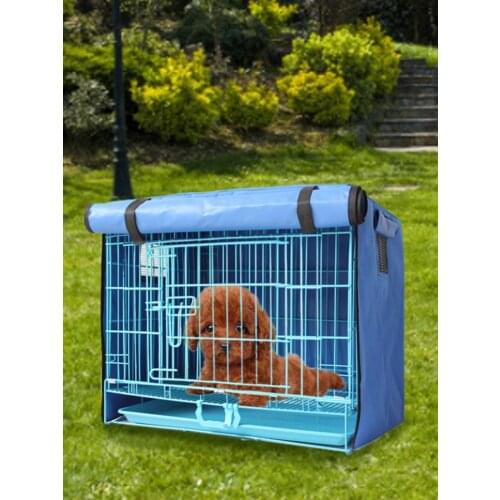 Cat Rabbit Dog Crate Cover Waterproof Sun-proof Windproof Poncho Insulation Cover Mosquito Teddy Dog Crate Cover