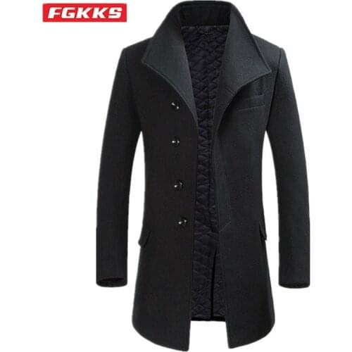 Мужские зимние пальто FGKKS China At AliExpress