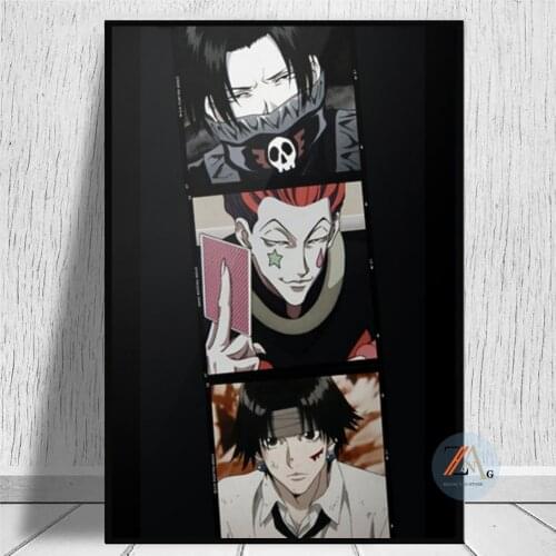 Hisaoka Chrollo Feitan Anime Canvas Painting Decorative Wall Art Picture Bedroom Study Home Living Room Decoration Print Poster
