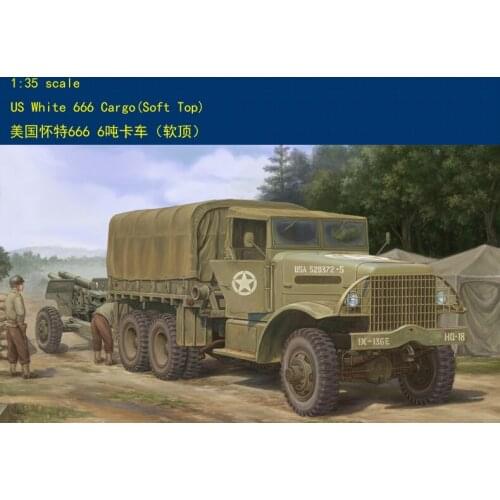 Hobbyboss Model Kit 83802 1/35 US White Cargo Soft Top