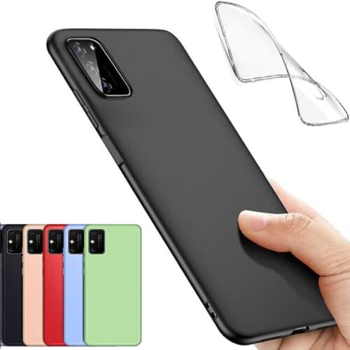 Soft cover for Samsung galaxy note 20 plus case purple yellow transparent silicone case for samsung galaxy note 20 plus cover