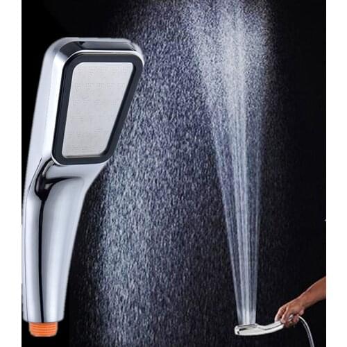 300 Hole Square High Pressure Bathroom Rainfall Shower Head Handheld Shower Water Saving Shower Head Filter Sprayer Head