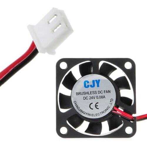 2021 New DC 24V 2-Pin Cooling Fan 40mm 40x40x10mm 4cm 4010s 9Blade For 3D Printer CPU New