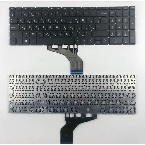 US UK Russian Laptop keyboard For HP 15-DA 15-DB 15-DX 15-DR 250 G7 255 G7 TPN-C136 TPN-C135black RU US UK Layout