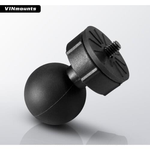 1.5 Inch Ball Head with 1/4 Screw With Camera Mount Adapter 360 Degree Rotatable