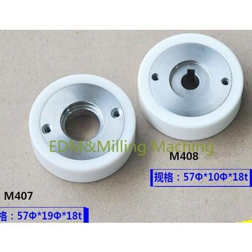 CNC Wire EDM Machine M407 M408 Ceramic Tension Roller 058D078G51 058D339G51 57*19*18t 57*10*25t For CNC CX/FRA/QA Service
