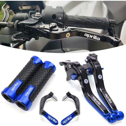 Motorcycle CNC Accessories Extendable Brake Clutch Lever Handlebar Hand Grips End FOR APRILIA RSV MILLE 1999 2000 2001 2002 2003
