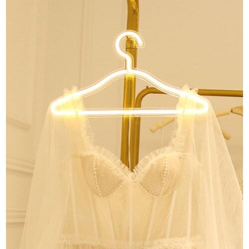 1/3pcs Led Light Hanger Neon Sign light for Store Room Home Party Wedding Decoration Christmas Gift table Lamp USB Wall Decor