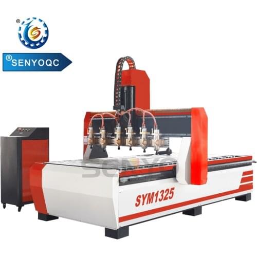 1325 1530 2030 2130 independent separate multi spindle cnc machine with free software