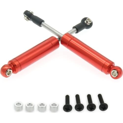 2PCS RCAWD Aluminum 92mm Internal Spring Shock Absorber Damper For Rc Car 1/10 Crawler Truck F75003 Hop-Up Parts Hpi Hsp Rc4wd