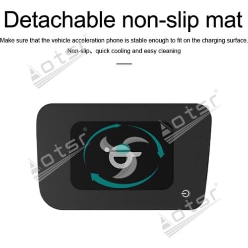 QI car infrared wireless charger For Toyota RAV4 2016 - 2017 infrared fast Wireless Charging Car Phone Holder for iphone/Samsung