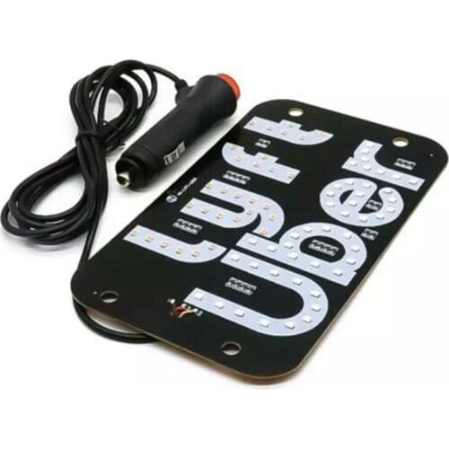 CSSYL Design New Light Panel Sign Warning Light Warrant Led Indicator Car Interior Taxi Drive Interior trim strip