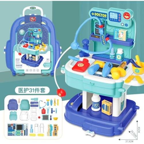Kids Pretend Play Toy Medical Kits Doctor Kit Toys Stethoscope Medical Kit Imagination Play Kids Toy for kids 3 4 5 6 7 8 Years