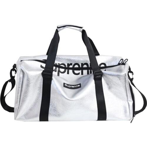 Short Trip Travel Bag WOMENS Handbag Korean-style Business Trip Large Capacity Travel Luggage Bag Mens Simple Waterproof Gym B