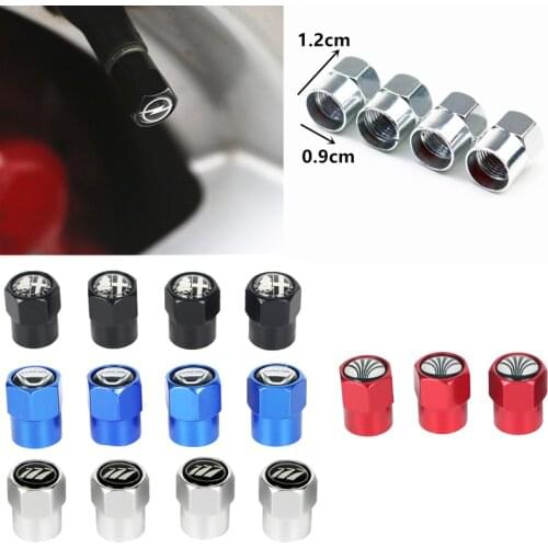 4PCS Auto Wheel Tire Valve Stem Caps Cover For Hyundai Solaris I30 Tucson Accent I20 Creta Kona IX35 I40 I10 Sonata 2020 2021