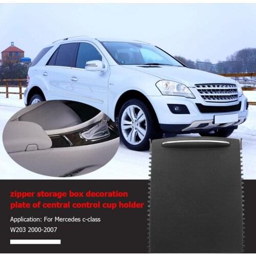Car Center Console Roller Blind Cover for W203 2000-2007 Auto Interior Styling Durable Refined Car Interior Accessories