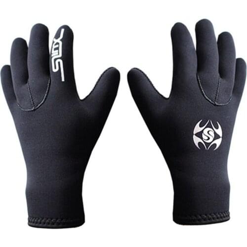 Hot Sele Fishermen Winter Warm Dive Gloves3mm Men Women Diving Gloves Swimming Surfing Spearfishing Snorkeling Boating