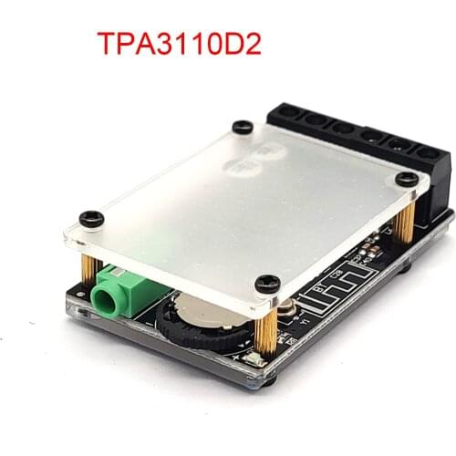 Mini 5.0 Bluetooth Digital Power Amplifier Board 10W 15W 20W 2.0 Dual-Channel Audio Amplifier Module