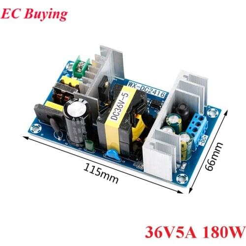 AC-DC AC 100-240V to DC 36V 5A 180W Switching Power Supply Module High Power Industrial Power Module Bare Board