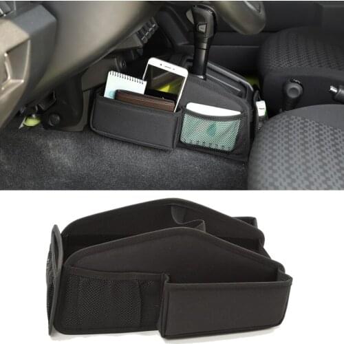 NHAUTP 1Pcs Car Stowing Bags Tidying Multi-function Oxford Cloth Gear Shift Storage Bag For Suzuki Jimny 2019
