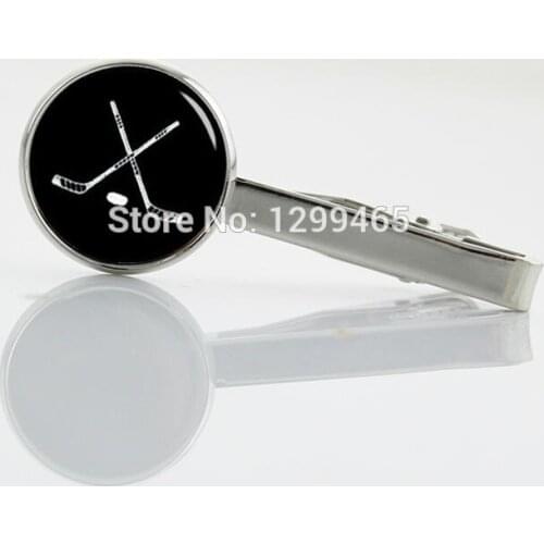 2017 New Real Gemelos Tie Clip Class Collection E Hockey Tie Tacks Elegant And Charming Clips Novelty Interesting Sports T 424