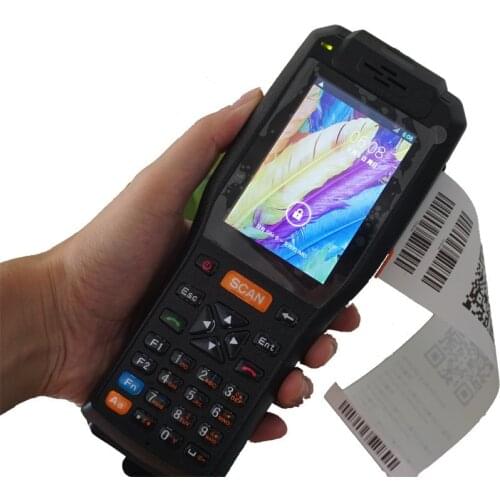 New Arrival Handheld Android POS Terminal Mobile Thermal Printer Compatible with 3G Network HS-5092