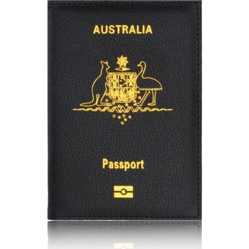 Australia Passport Cover for Women Passport Case Passport Holder Travel Wallet Passport Holder Document Organizer for Australia