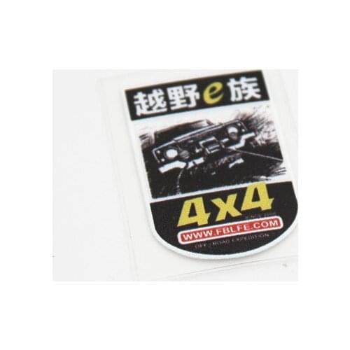 Personalized Car Shell Stickers Decoration Accessories for 1/8 1/10 RC Crawler/4x4 Buggy/Off-road/Monster Car Models