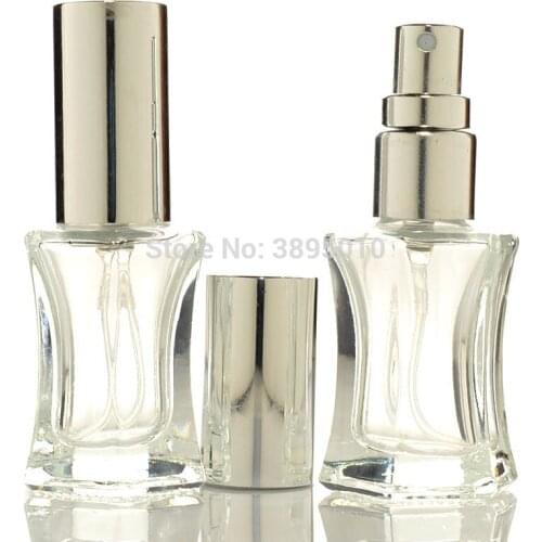 Glass 5ml Perfume Spray Bottles Atomizer Refillable Empty Cosmetic Containers For Travel F593